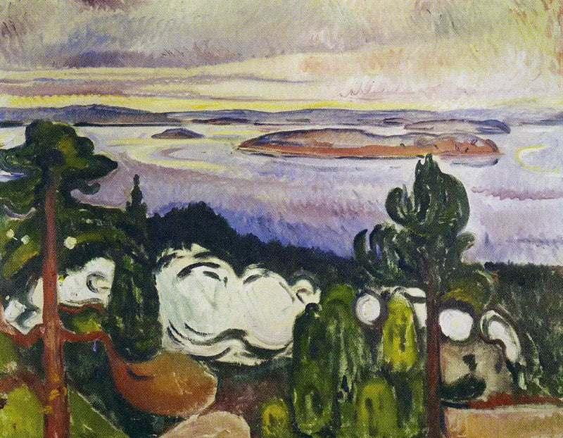 Togrøyk - Edvard Munch