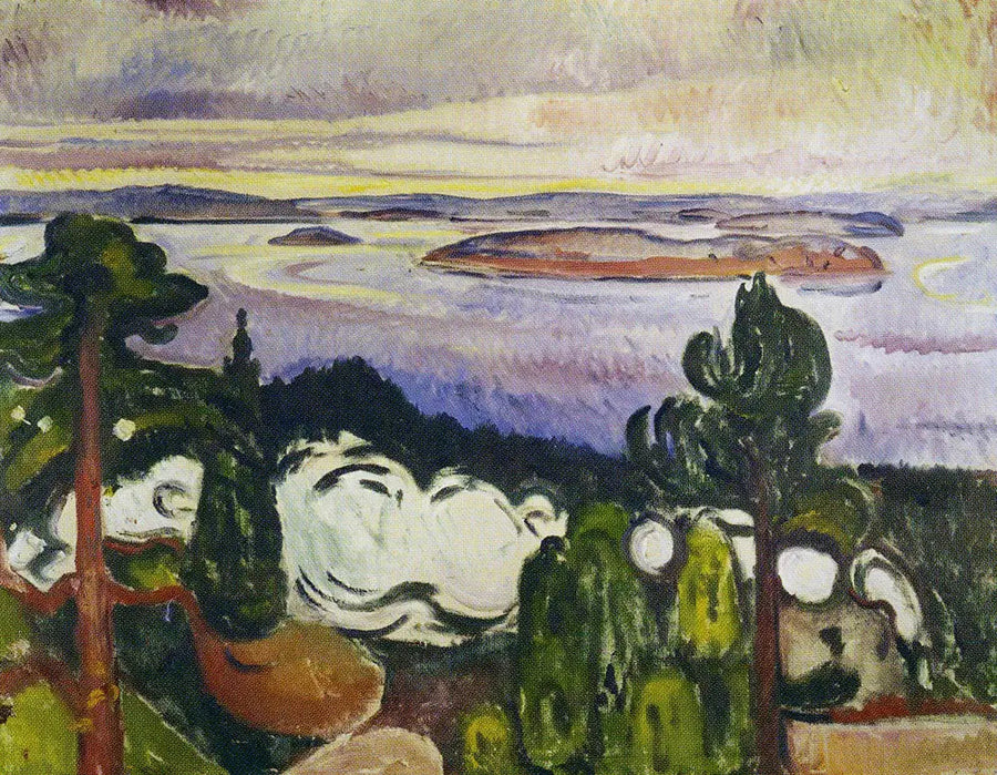 Togrøyk - Edvard Munch