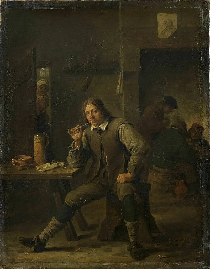 Røykende person lene seg mot et bord - David Teniers den Yngre

Source:
Fumeur accoudé à une table - David Teniers le Jeune
