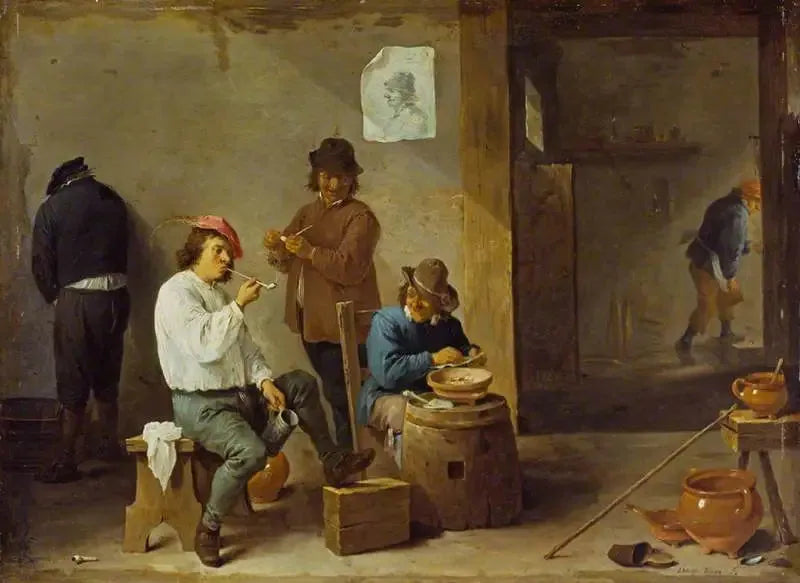 Røykere rundt en tønne - David Teniers den Yngre

Source:
Fumeurs autour d'un tonneau - David Teniers le Jeune