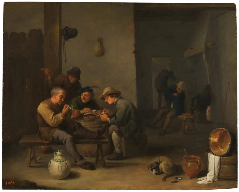 Røykere i en taverna - David Teniers den Yngre

Source:
Fumeurs dans une taverne - David Teniers le Jeune