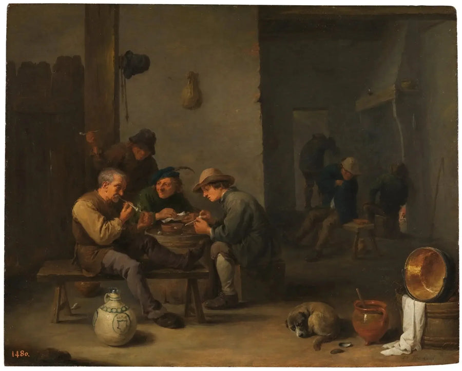 Røykere i en taverna - David Teniers den Yngre

Source:
Fumeurs dans une taverne - David Teniers le Jeune