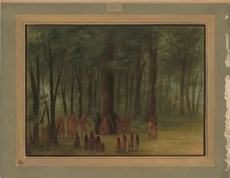 Black Hawk-begravelser - Saukie - George Catlin

Source:
Funérailles de Black Hawk - Saukie - George Catlin