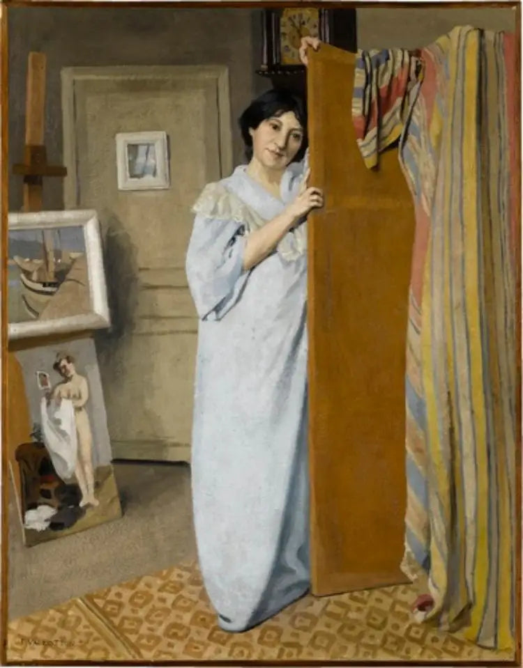 Gabrielle Vallotton i verkstedet - Félix Vallotton

Source:
Gabrielle Vallotton dans l'atelier - Félix Vallotton