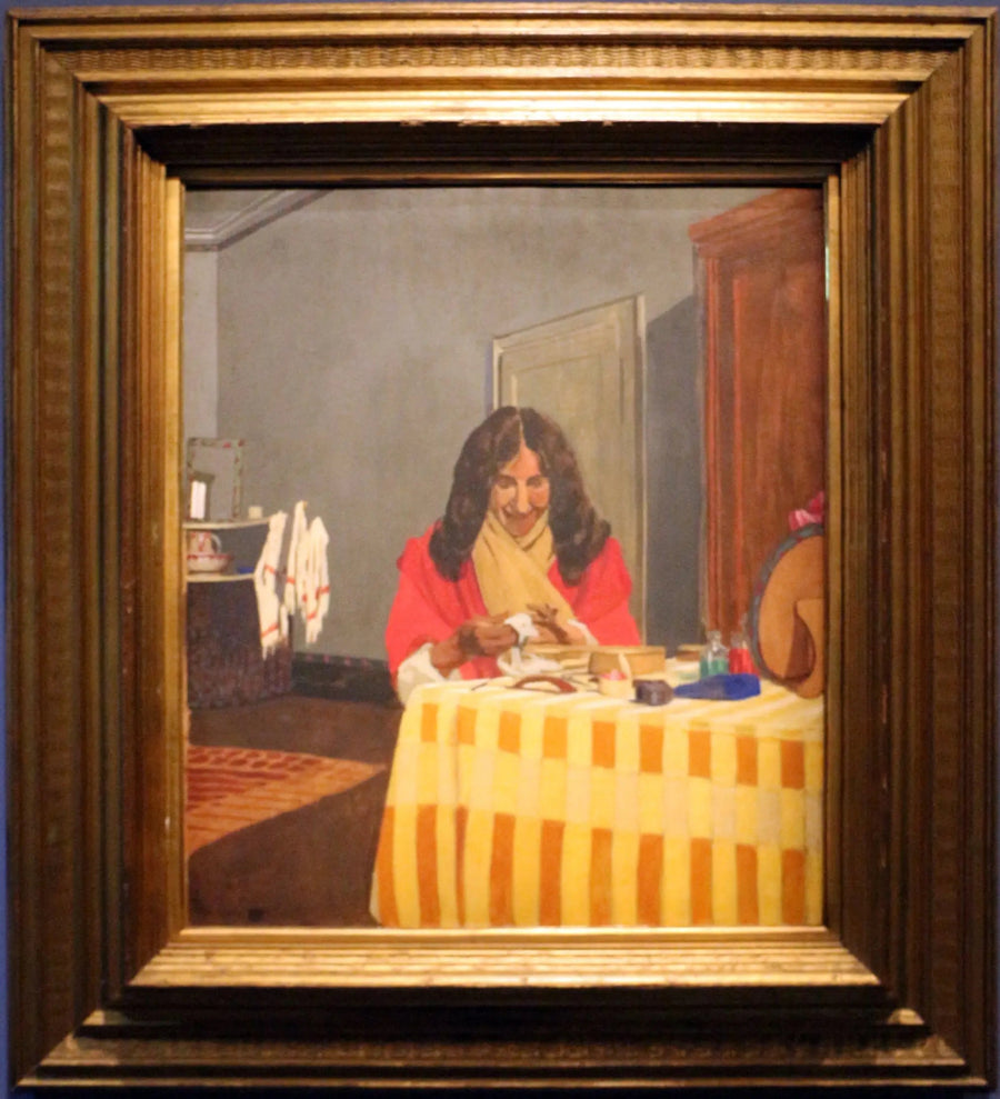 Gabrielle Vallotton som gjør neglelakk - Félix Vallotton

Source:
Gabrielle Vallotton se faisant les ongles - Félix Vallotton