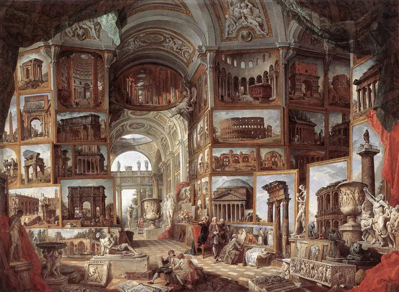 Galleri av utsikt over det antikke Roma - Giovanni Paolo Panini

Source:
Galerie de vues de la Rome antique - Giovanni Paolo Panini