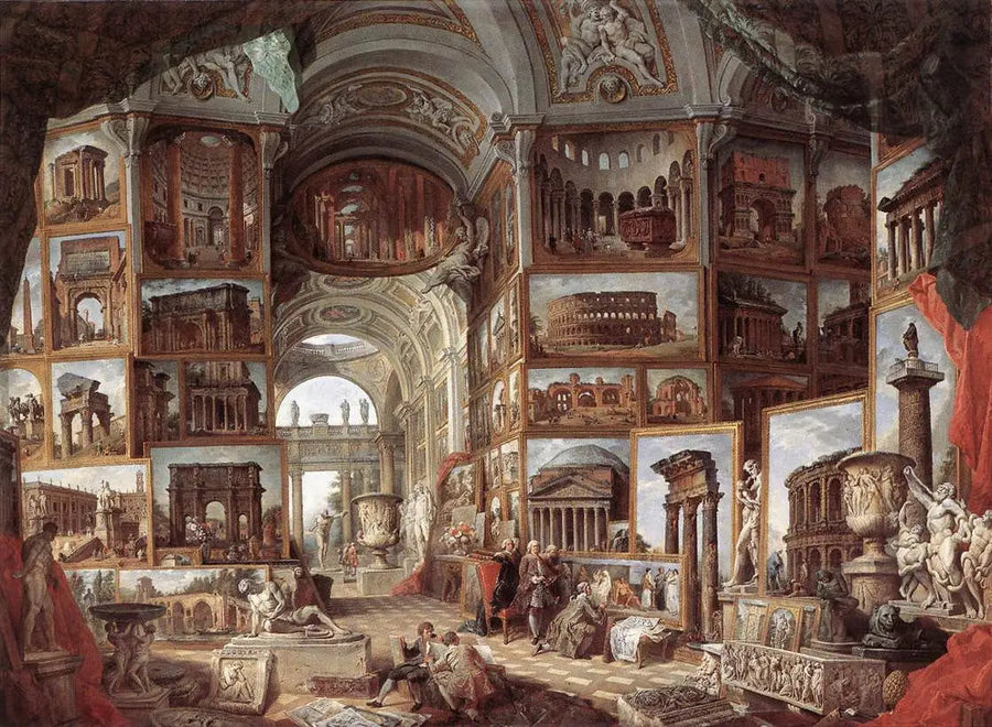 Galleri av utsikt over det antikke Roma - Giovanni Paolo Panini

Source:
Galerie de vues de la Rome antique - Giovanni Paolo Panini