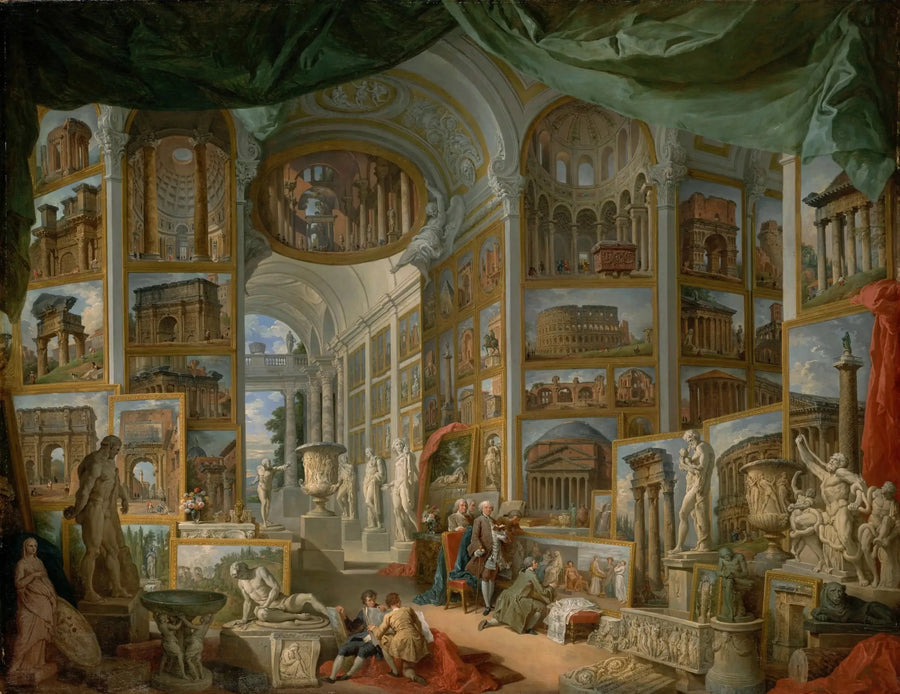 Galleri av utsikt over det antikke Roma - Giovanni Paolo Panini

Source:
Galerie de vues de la Rome antique - Giovanni Paolo Panini