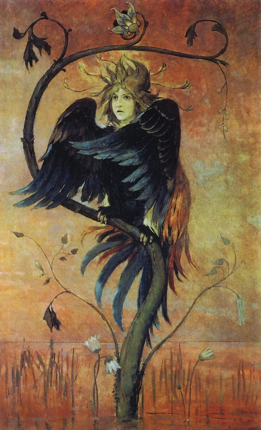 Gamaun, den profetiske fuglen - Viktor Vasnetsov

Source:
Gamaun, l'oiseau prophétique - Viktor Vasnetsov