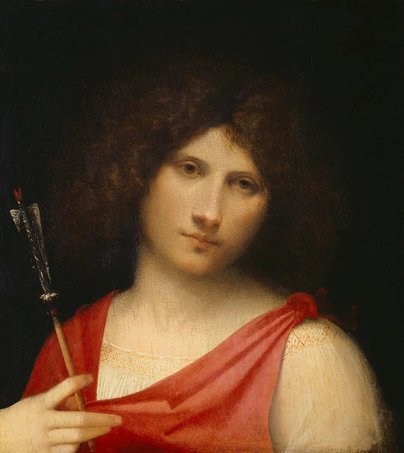 Gutt med pil - Giorgione