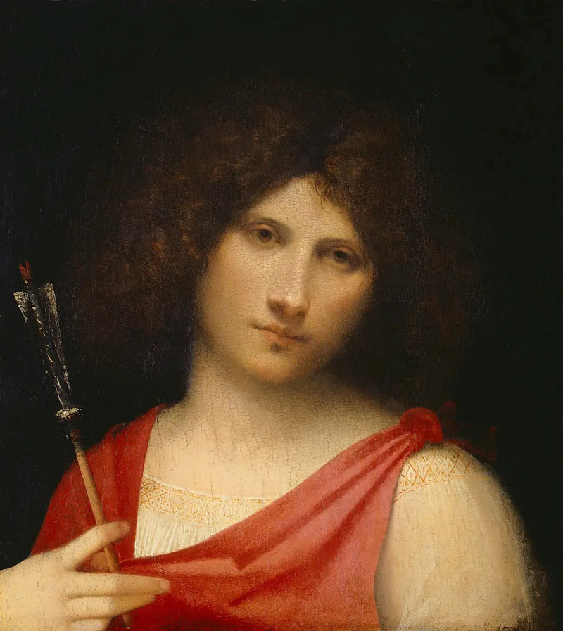 Gutt med pil - Giorgione