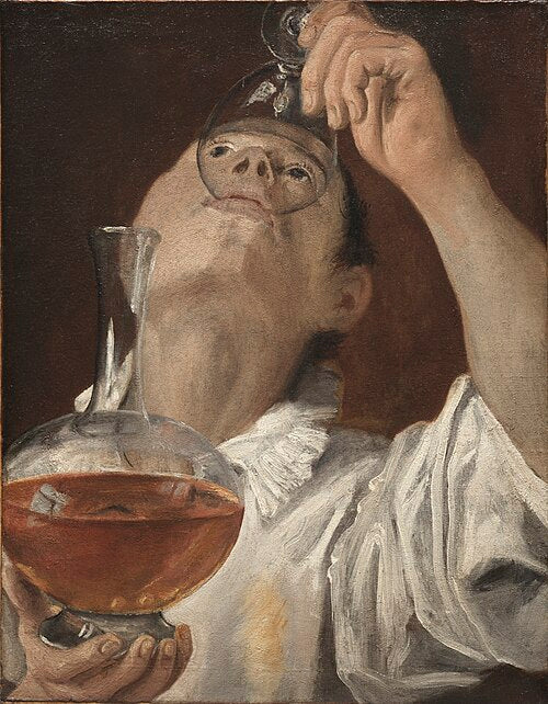 Gutt som drikker - Annibale Carracci