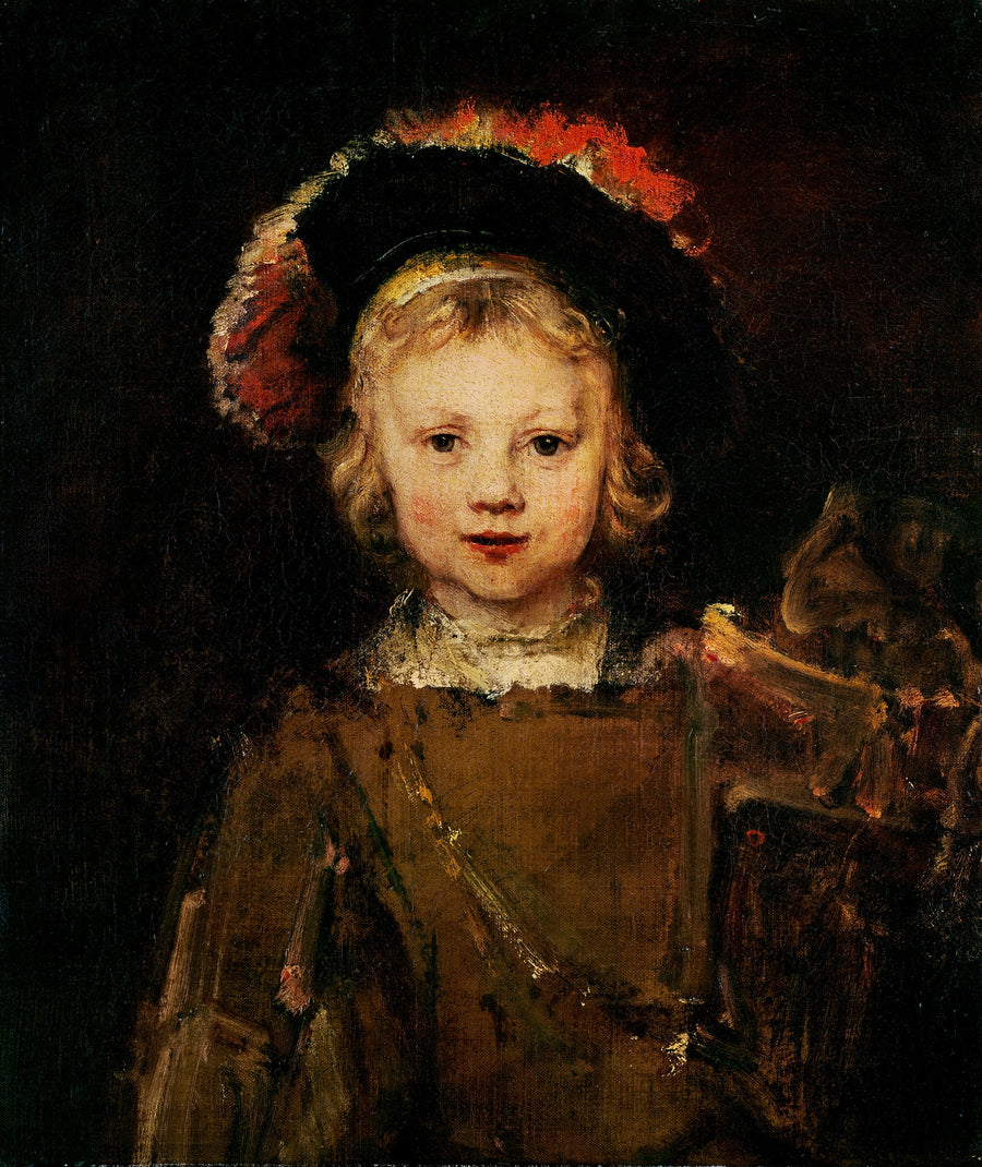 En gutt i fantasikostyme - Rembrandt