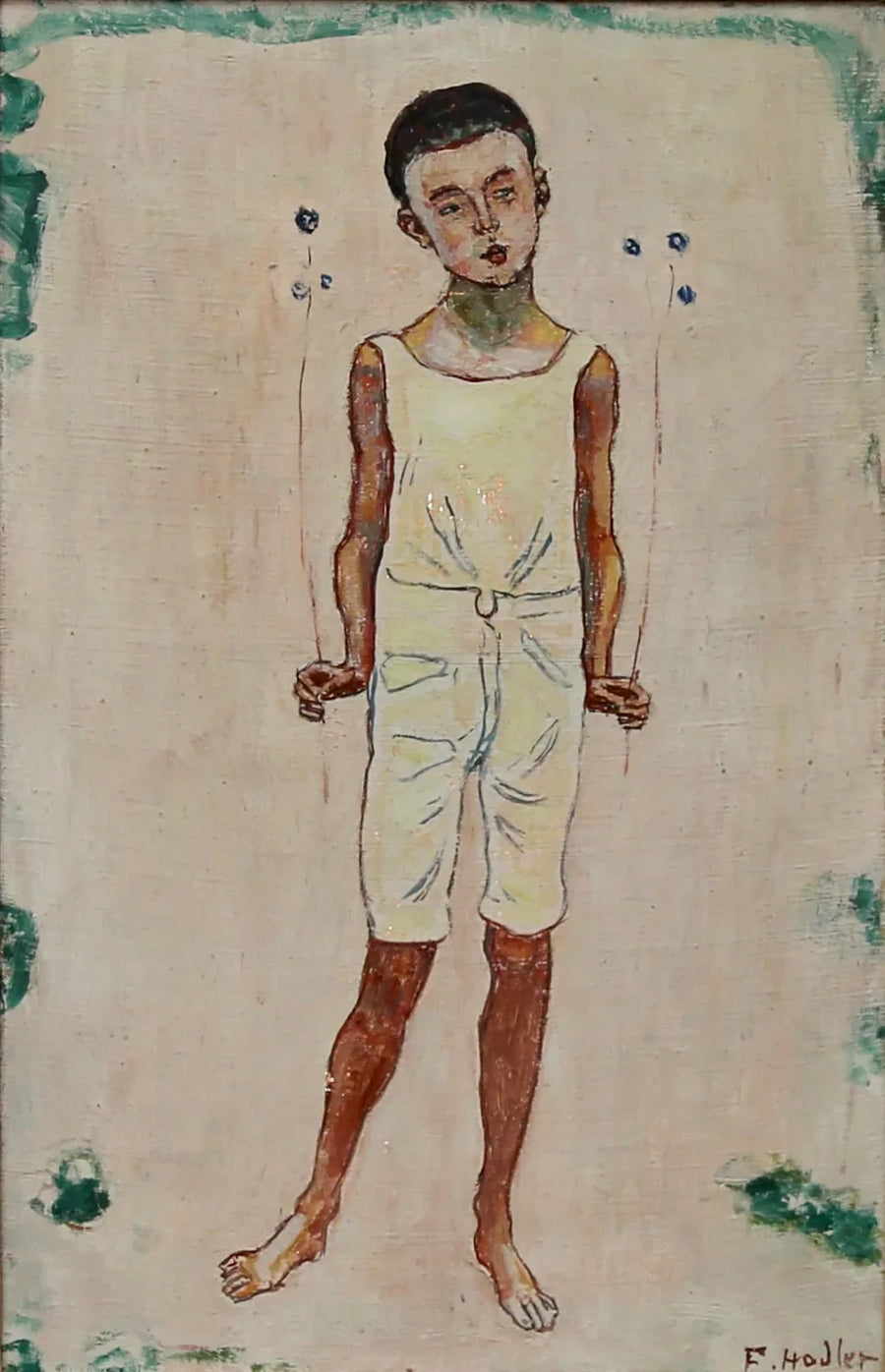 Fortryllet gutt - Ferdinand Hodler