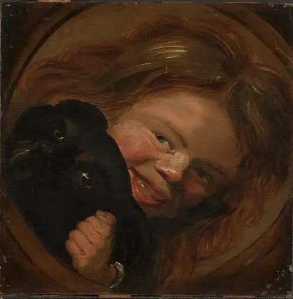 Lerende gutt med en hund - Frans Hals

Source:
Garçon riant avec un chien - Frans Hals