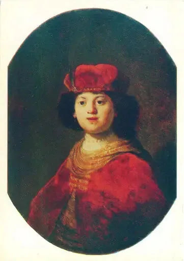 Rikt kledd gutt - Rembrandt