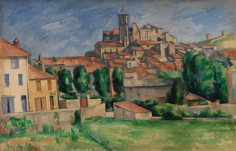 Gardanne (horisontalt utsyn). - Paul Cézanne