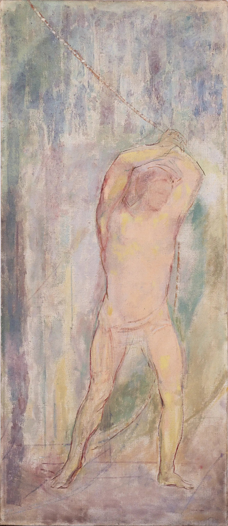 Vaktmester ved tårnet - Odilon Redon
