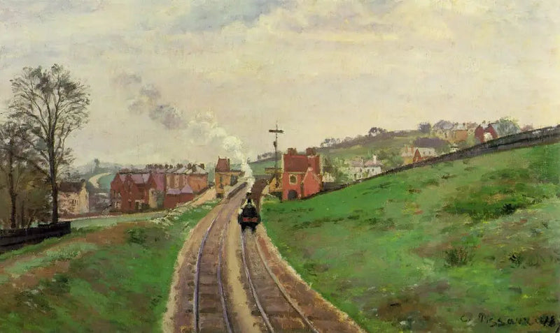 Lordship Lane stasjon, Dulwich - Camille Pissarro