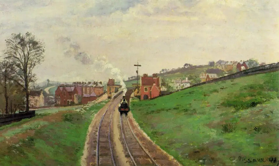 Lordship Lane stasjon, Dulwich - Camille Pissarro