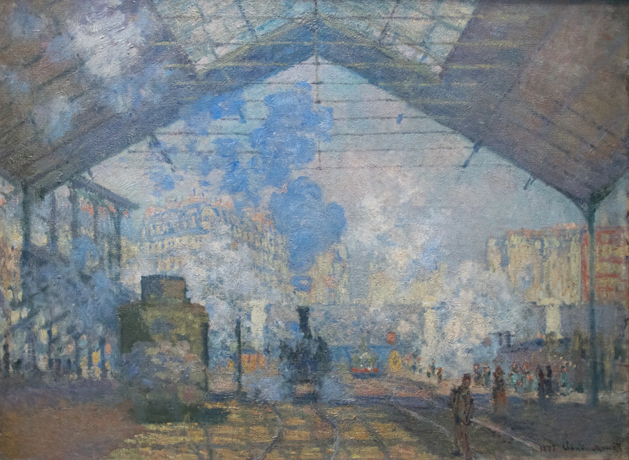 Gare Saint-Lazare W438 - Claude Monet
