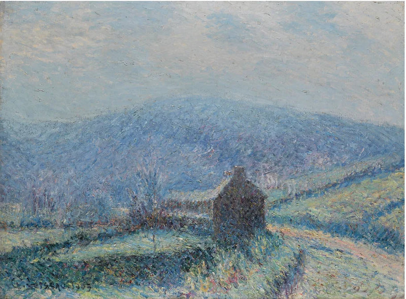 Hvit gelé i Huelgoat, Finistère - Gustave Loiseau