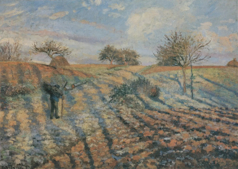 Hvit gelé - Camille Pissarro
