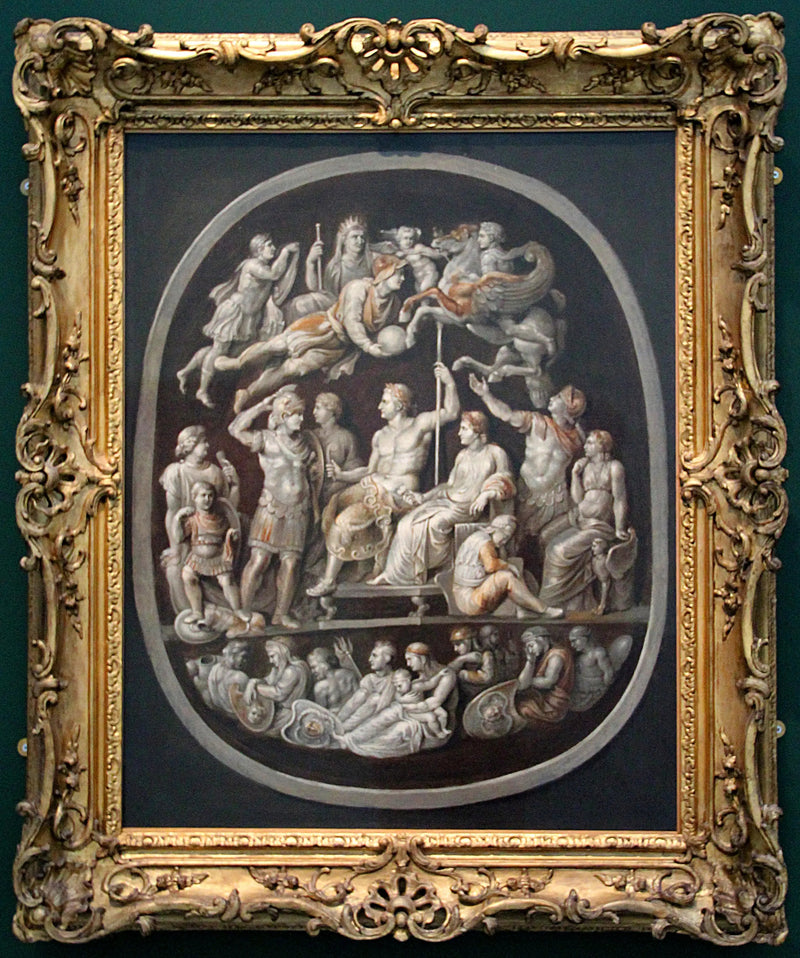 Gemma Tiberiana, eller Apoteosen av Germanicus - Peter Paul Rubens