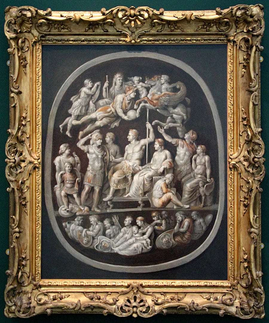 Gemma Tiberiana, eller Apoteosen av Germanicus - Peter Paul Rubens