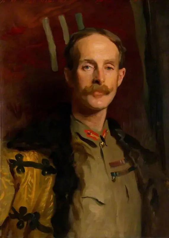General Sir Ian Standish Monteith Hamilton, 1853 - 1947. Soldat (Kommandant for 3. brigade, Tirah-feltstyrken) - John Singer Sargent