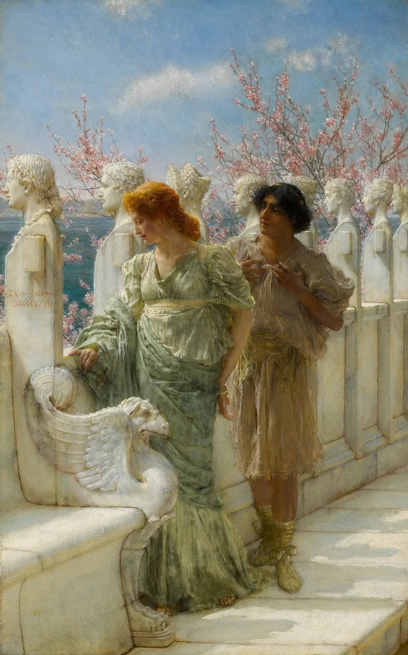 Tidligere og nåværende generasjoner - Lawrence Alma-Tadema
