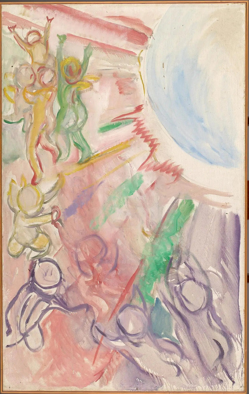 Genier i solstrålene - Edvard Munch