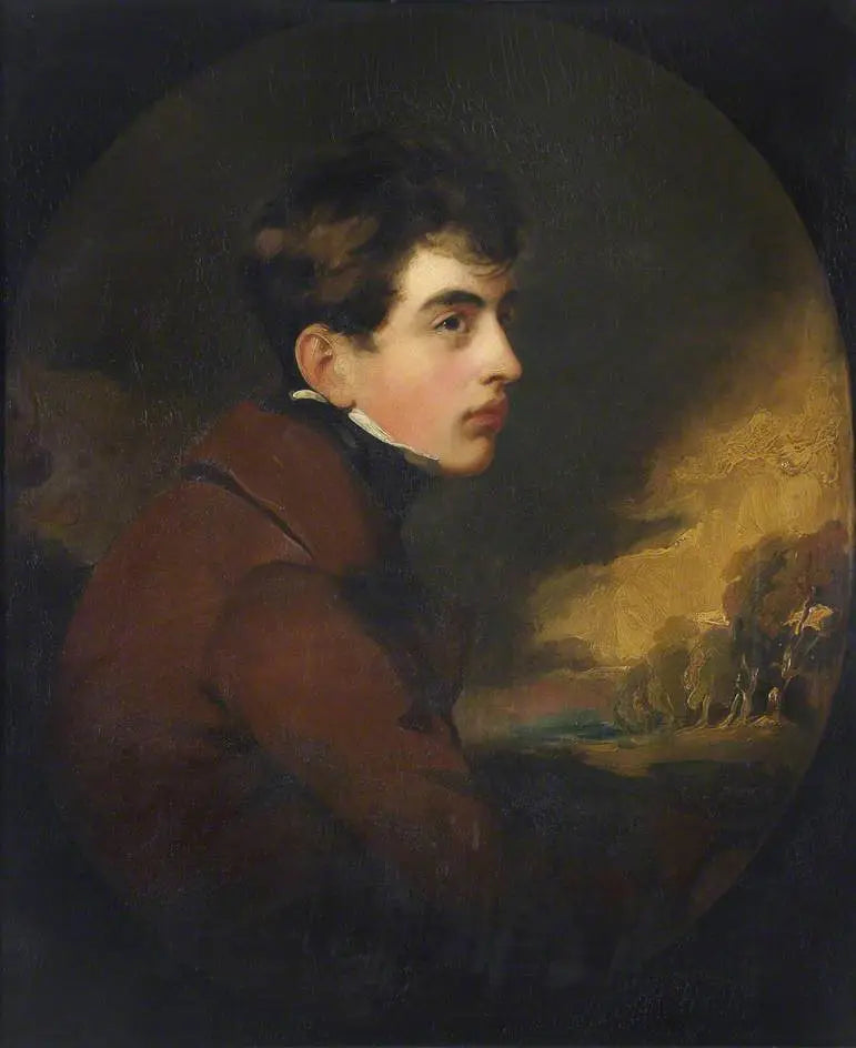 George Gordon Noel (1788–1824), Lord Byron, poète - Thomas Lawrence image 1 reproduction de peinture à l’huile