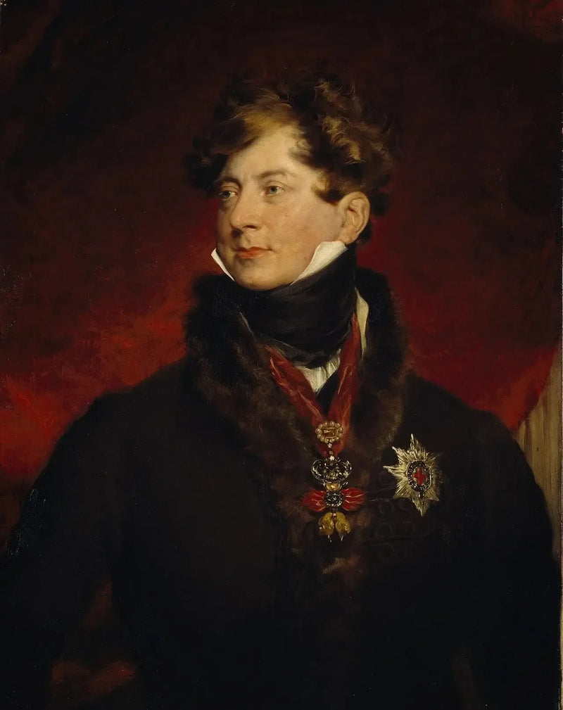 George IV, 1762 - 1830. Regjerte som regent fra 1811 til 1820, som konge fra 1820 til 1830. - Thomas Lawrence