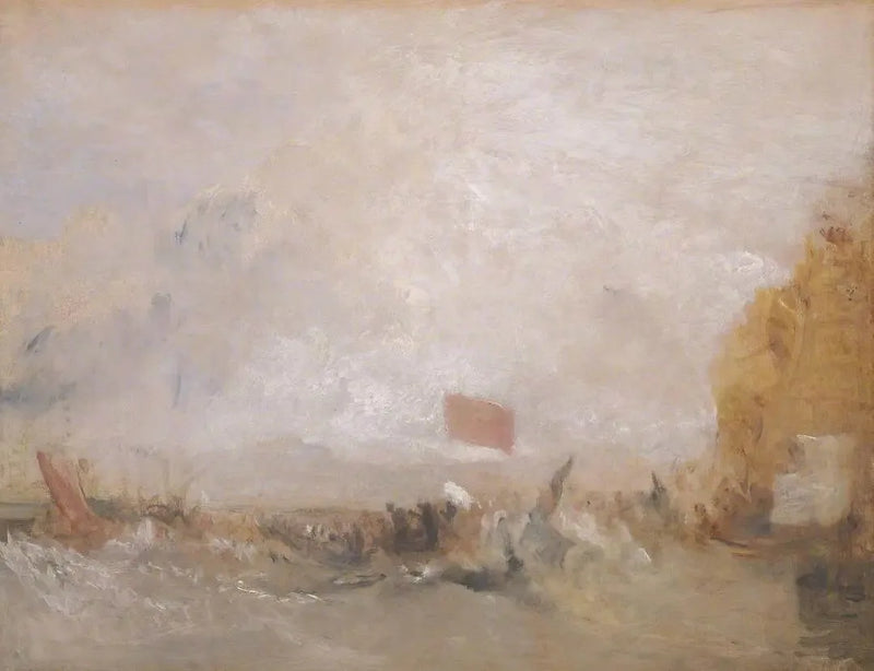 George IVs avgang fra 'Royal George', 1822 - J. M. W. Turner