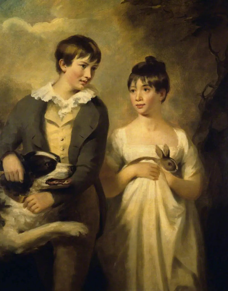 George Stewart (død i 1809) og hans søster Maria Stewart (død i 1846) barn - Henry Raeburn