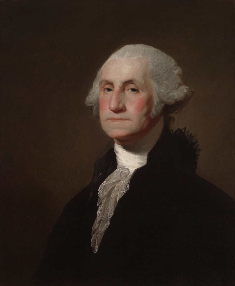 George Washington (1732-1799), jurist 1781 - Gilbert Stuart

Source:
George Washington (1732-1799), docteur en droit  1781 - Gilbert Stuart