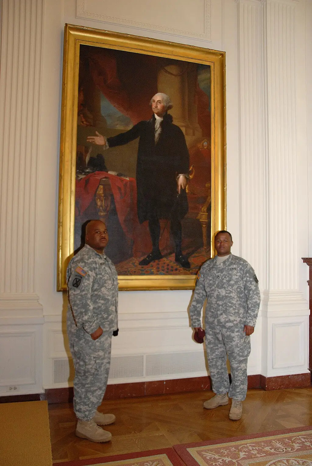 George Washington - Gilbert Stuart image 2 reproduction artisanale de tableau