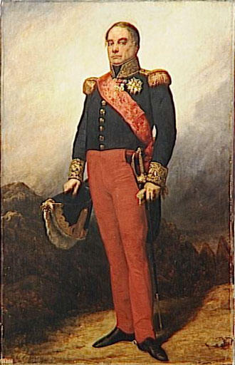 Georges Mouton, greve av Lobau, feltmarskalk av Frankrike (1770-1838) - Ary Scheffer