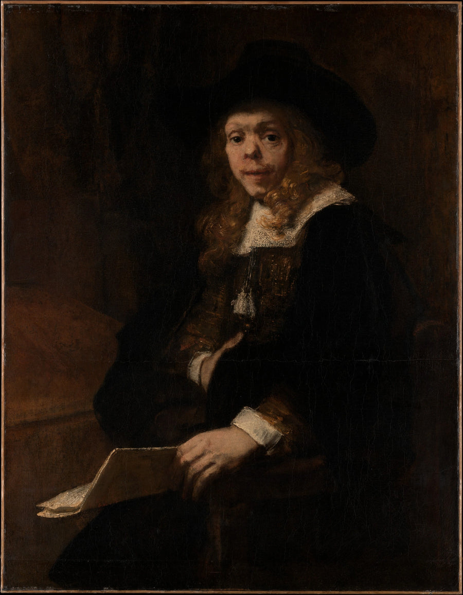 Portrett av Gérard de Lairesse - Rembrandt