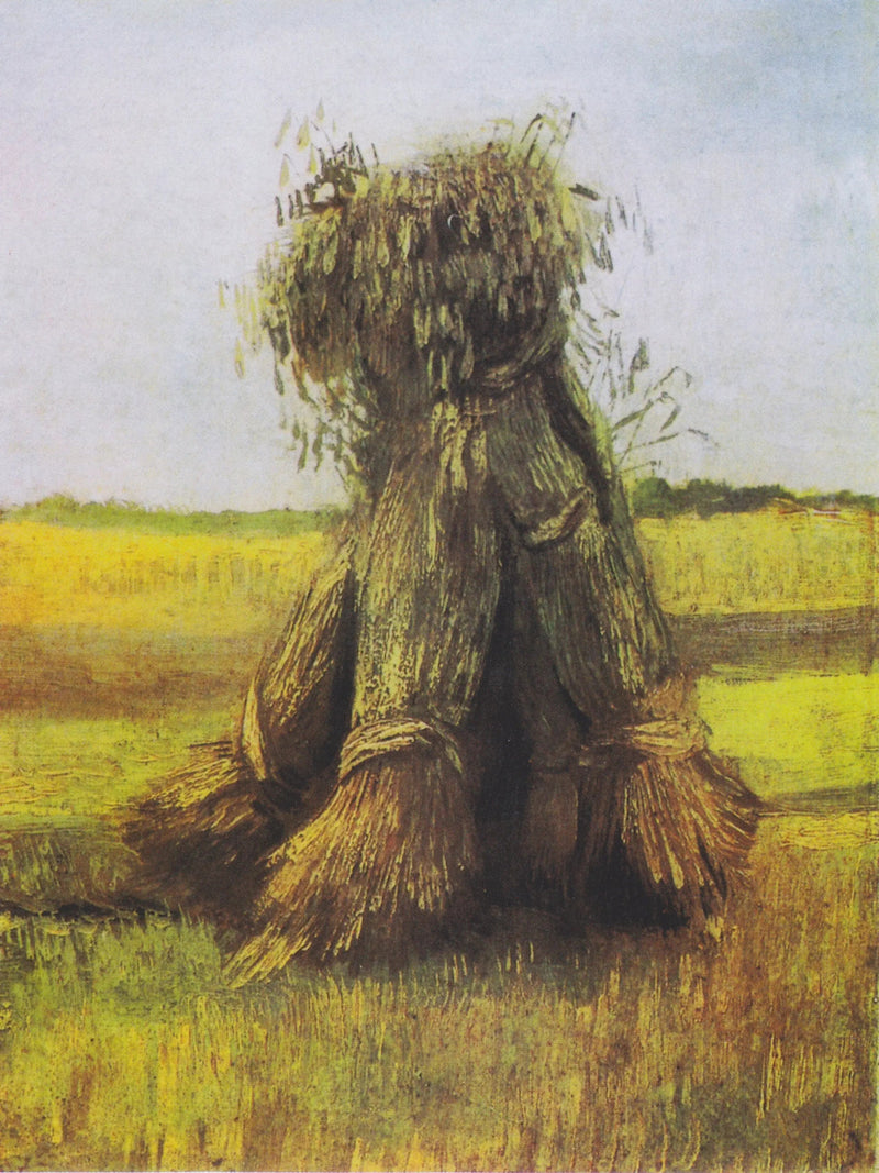 Hveteaks på en åker - Vincent van Gogh