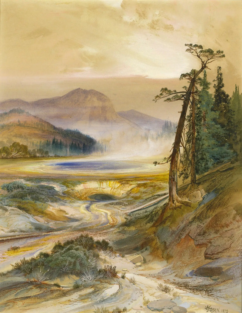 Geyser Excelsior, Yellowstone-parket - Thomas Moran

Source:
Geyser Excelsior, parc de Yellowstone - Thomas Moran