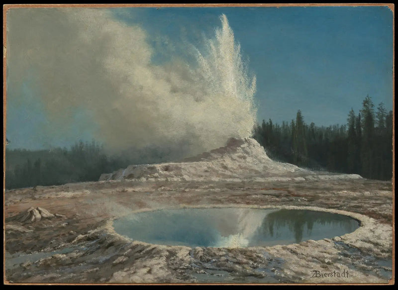 Geyser, Yellowstone-parken - Albert Bierstadt

Source:
Geyser, parc de Yellowstone - Albert Bierstadt