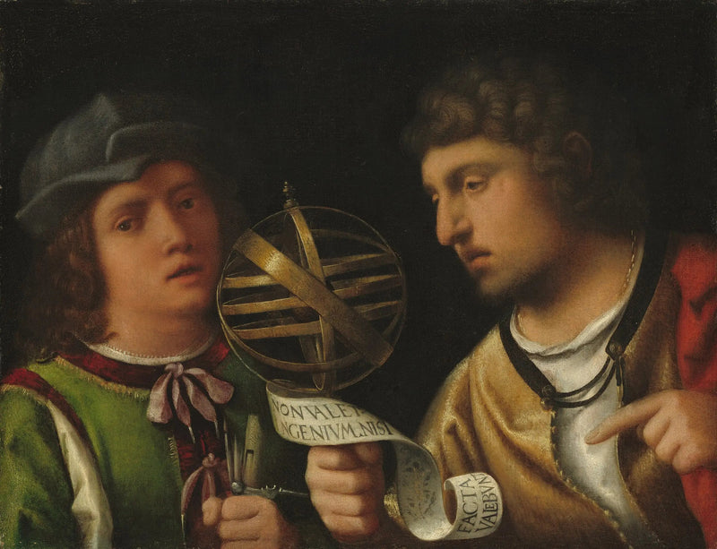 Giovanni Borgherini og hans verge - Giorgione