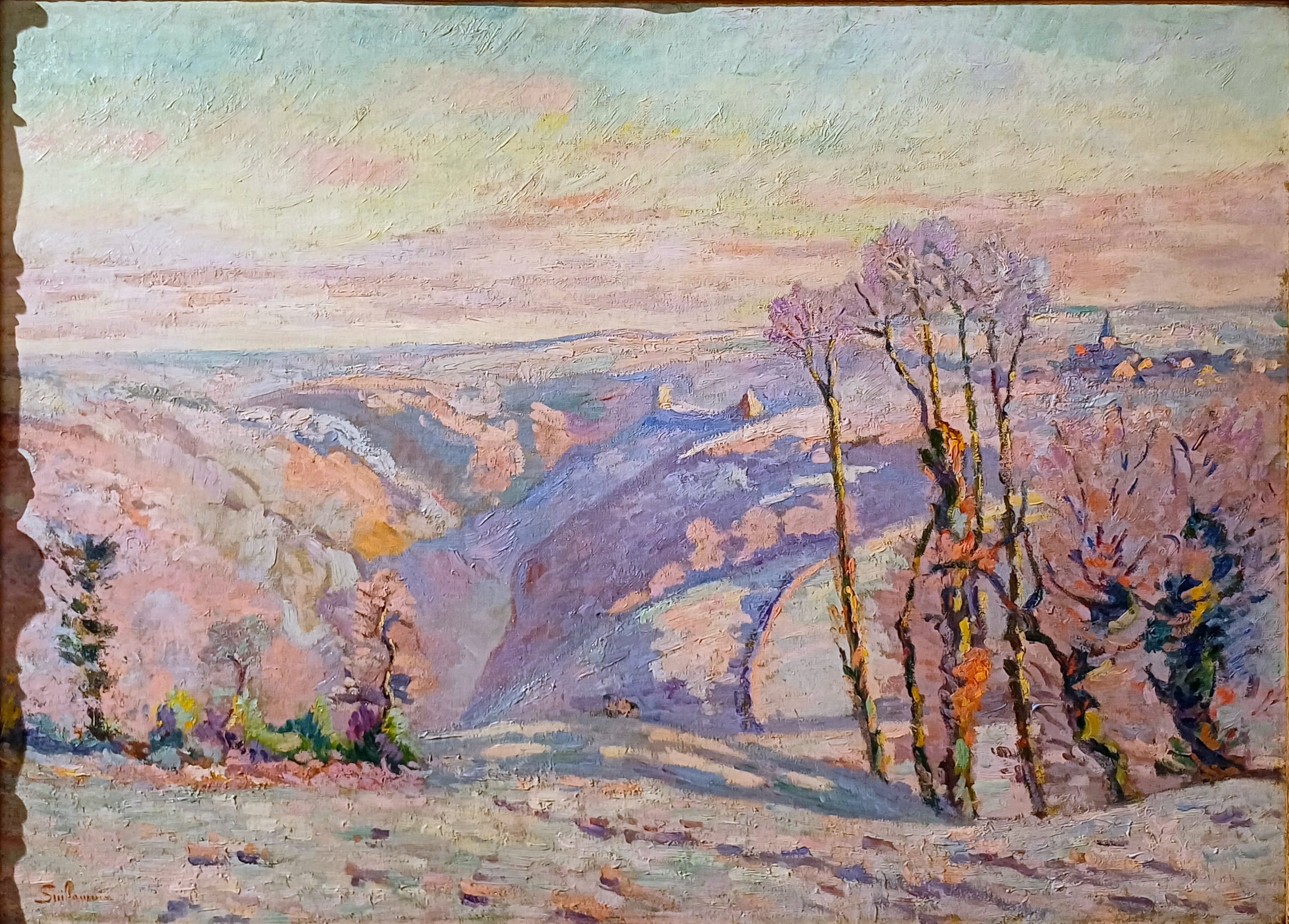 Givre à Crozant - Armand Guillaumin - Alpha Reproduction
