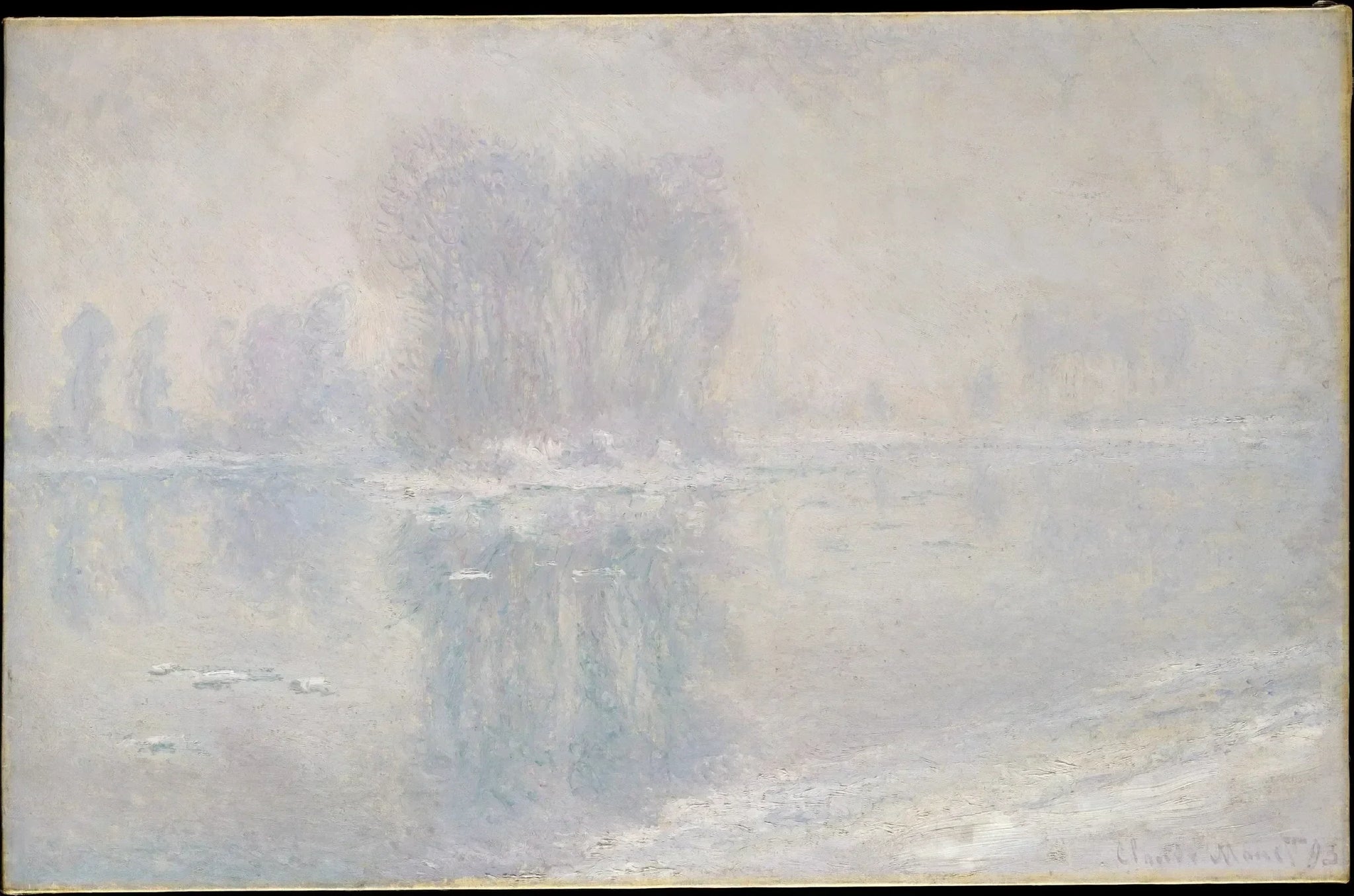 Les Glaçons de Claude Monet, 1893 – Metropolitan Museum of Art 29.100.108, Wildenstein 1335