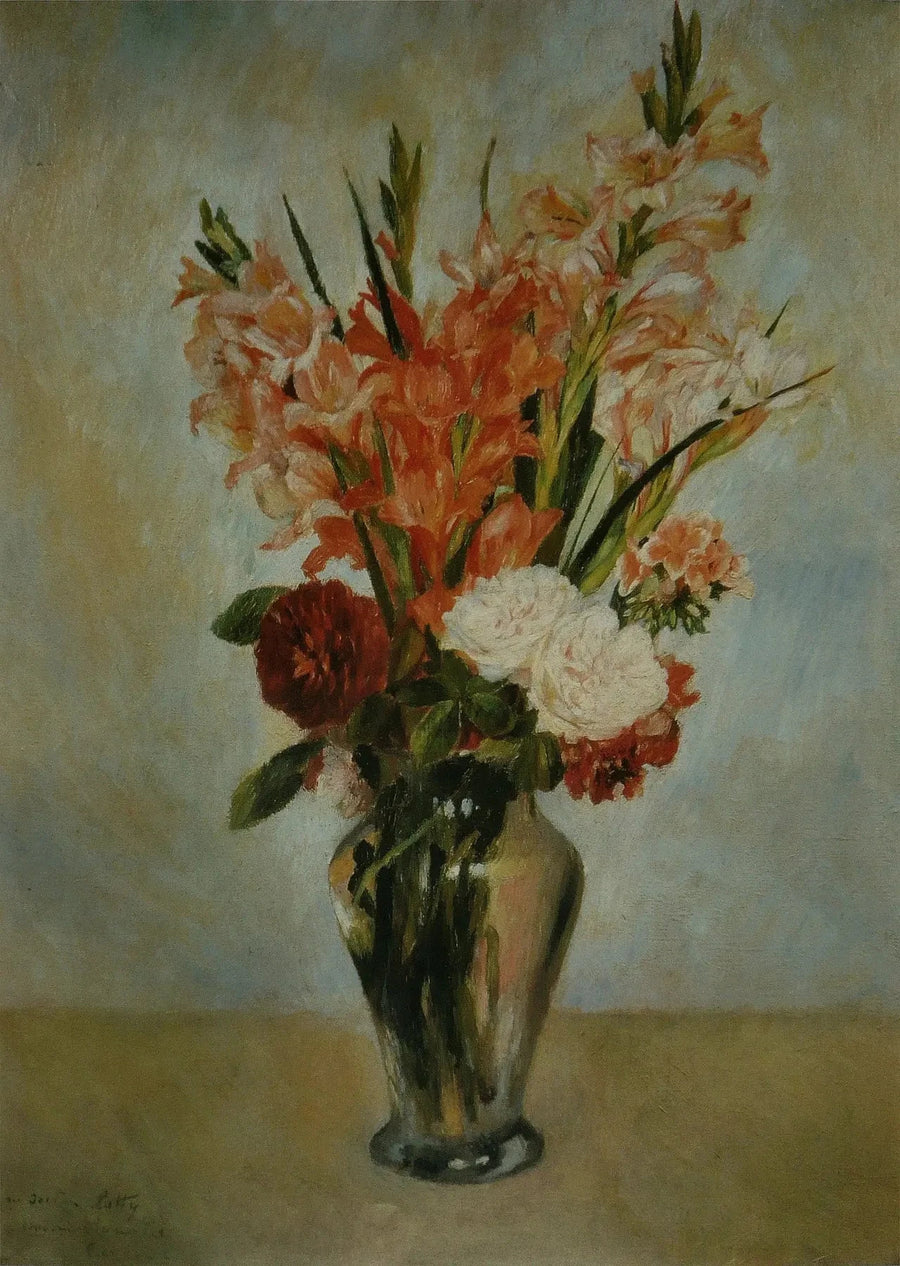 Gladioler - Pierre-Auguste Renoir