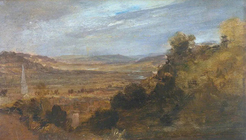 Godalming fra sør - J. M. W. Turner