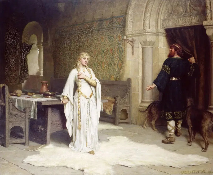Godiva og Léofric - Edmund Blair Leighton

Source:
Godiva et Léofric - Edmund Blair Leighton