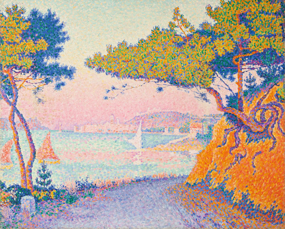 Golfe Juan - Paul Signac image 1 reproduction réalisée par Alpha Reproduction